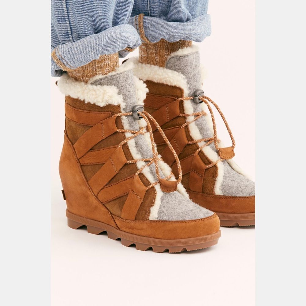 Sorel Joan Of Arctic Cozy Wedge x Free People
